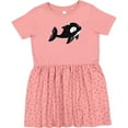thumbnail image 3 of Inktastic Cute Baby Orca Girls Toddler Dress, 3 of 5