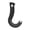 Black, variant on Easy Open Ring Pull Tab Opener Tool, Ergonomic Can Lid Lifter for Soda & Food Cans, Nail-Safe Pull Tab Opener for Seniors, Arthritis, Weak Hands, Lightweight Kitchen Gadget