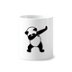 thumbnail image 1 of Postura de bambú panda Cepillo de dientes titular de la pluma Mug de ceramica blanca taza 350ml, 1 of 2