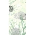 thumbnail image 2 of Vess, June Erica 18x32 Black Ornate Wood Framed with Double Matting Museum Art Print Titled - Sand and Surf II, 2 of 4