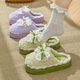 thumbnail image 6 of Slippers for Women - Plush Fuzzy House Shoes with Anti-Slip Sole for Indoor/Outdoor, 6 of 9