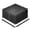 black and grey 12 Tiles, variant on Ataucjin 0.56" Thicker Rubber Top Gym Flooring,Interlocking Exercise Mats with High-Density EVA Foam, 24x24 Inch Interlocking Gym Flooring Mats for Gym, Garage