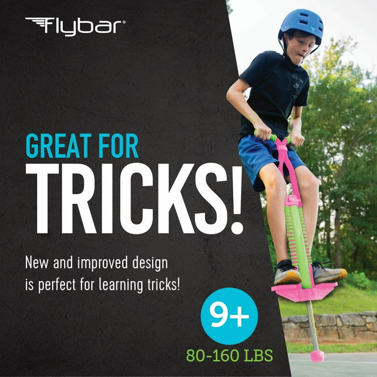 Flybar Master Pogo Stick for Boys and Girls Age 9 and Up, 80 to