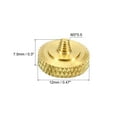 thumbnail image 2 of Uxcell Shutter Release Button Soft Shutter Release Button Copper Camera Shutter Button Carved, Golden 2 Pack, 2 of 6