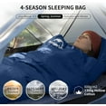 thumbnail image 3 of MJ300 0 Degree Mummy Sleeping Bag for Adults, 3 of 7
