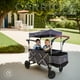 thumbnail image 3 of Carrito de Vagon Plegable para Bebe Cochecito Carriola Doble Portatil para Niños y Mascotas para Exteriores Estructura Metálica Gaon, 3 of 11