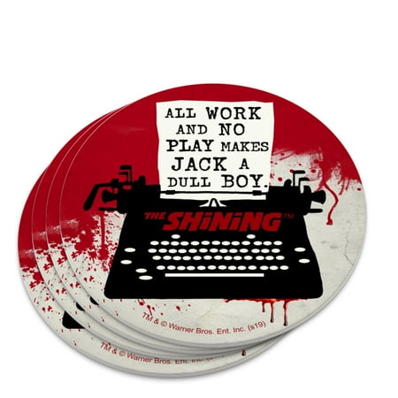 

The Shining All Work and No Play Novelty Coaster Set