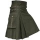 thumbnail image 1 of Hombres Cortos Pantalones Cortos Estilo Sólido Snap Sujetador Falda Plisada con Bolsillos de Uso Diario Casual para Al Aire Libre, 1 of 7
