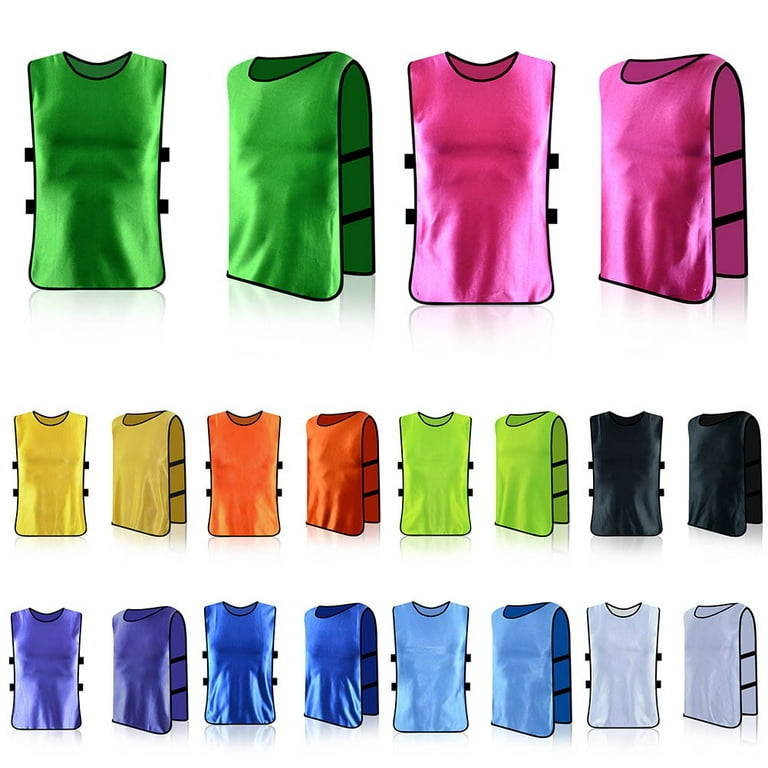 Sports Training BIBS Vests Jerseys for Kids Youth, Basketball