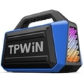 thumbnail image 1 of Altavoz Bluetooth TPWIN Portátil 80W Resistente al Agua Azul, 1 of 8