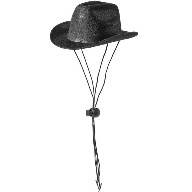 Adjustable Stap Puppies Cowboy Cow Hat for Western Costume Holiday