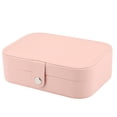 thumbnail image 1 of Caja organizadora de joyas Naiovety exhibición rosa, 1 of 6