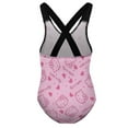 thumbnail image 5 of Hello Kitty Girls One Piece Swimsuits Hawaiian Summer Swimwear Beach Bathing Suit Outfits, 5 of 7