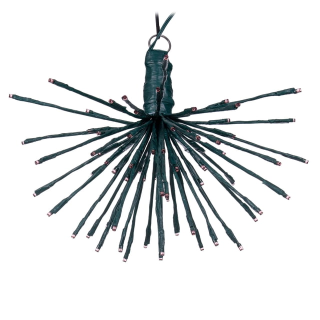 Cadena de luces LED Vickerman de 80 litros, 16 pulgadas, color verde Starburst, rosa