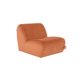 thumbnail image 1 of Sillón Rosa terciopelo Estilo Contemporáneo Color Terracota GAIA Rosa, 1 of 8