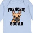 thumbnail image 4 of Inktastic Cute French Bulldog  Frenchie Squad Boys or Girls Long Sleeve Baby Bodysuit, 4 of 5