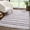 Smoke, variant on United Weavers Keya Naaz Modern Geometric Accent Rug, White, 1'10" x 3'