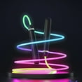 thumbnail image 3 of Sioweci 280CM Light-up Skipping Rope USB Rechargeable Color Changing LED Jump Rope Tangle-Free Beginner Kids Adults Fitness Training Jump Rope Style A, 3 of 13