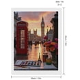 thumbnail image 2 of Diamond Art Kit for Adults, London Sunset Art Scene Colors Diamond Painting for Adults Beginners, 5D DIY Diamond Art Painting Kits, Colorful Diamond Painting Craft for Home Decor 12x16, 2 of 7