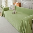 thumbnail image 1 of Fundamental Sofá de Espiga, Elegante Diseño Color Liso, Suave y Agradable para La Piel, Sofá, Cama y Silla Multifacético, Fácil de Lavar a Máquina, Incluye 1 Cojín., 1 of 2