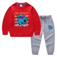 thumbnail image 1 of Ropa para niñas, suéteres, pantalones, conjunto de dos piezas de dibujos animados, traje de manga larga, primavera y otoño, 2024, 1 of 1