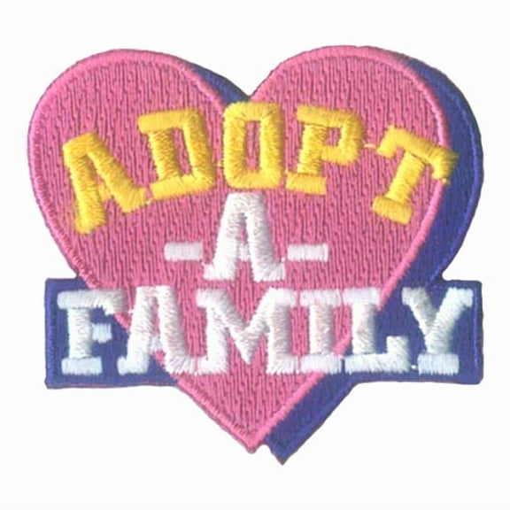 12 pieces 2" Custom Activity Scouts Applique Fun Patches - Adopt-A-Family Patch