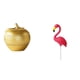 thumbnail image 1 of Figura De Pájaro, Adorno De Resina, Estatua De Fruta Sencilla, Escultura Moderna Para Mesa, Estantería, Comedor, Dormitorio, Oficina, Adorno De Jardín, Accesorios De Jardín De Hadas, Estaca, 1 of 8