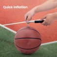 thumbnail image 4 of Sportteer Mini Bike Pump Compact Bicycle Pump 120PSI High Pressure Mini Size Handheld Aluminum Alloy Tire Pump Ball Toy Air Pump Portable Bike Pump, 4 of 9