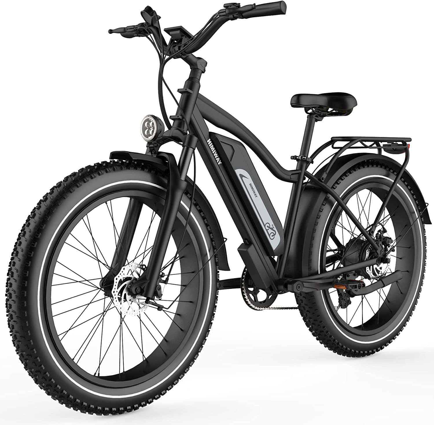 Himiway Cruiser Electric Bike, 60Miles Range 48V 17.5Ah Battery 750W