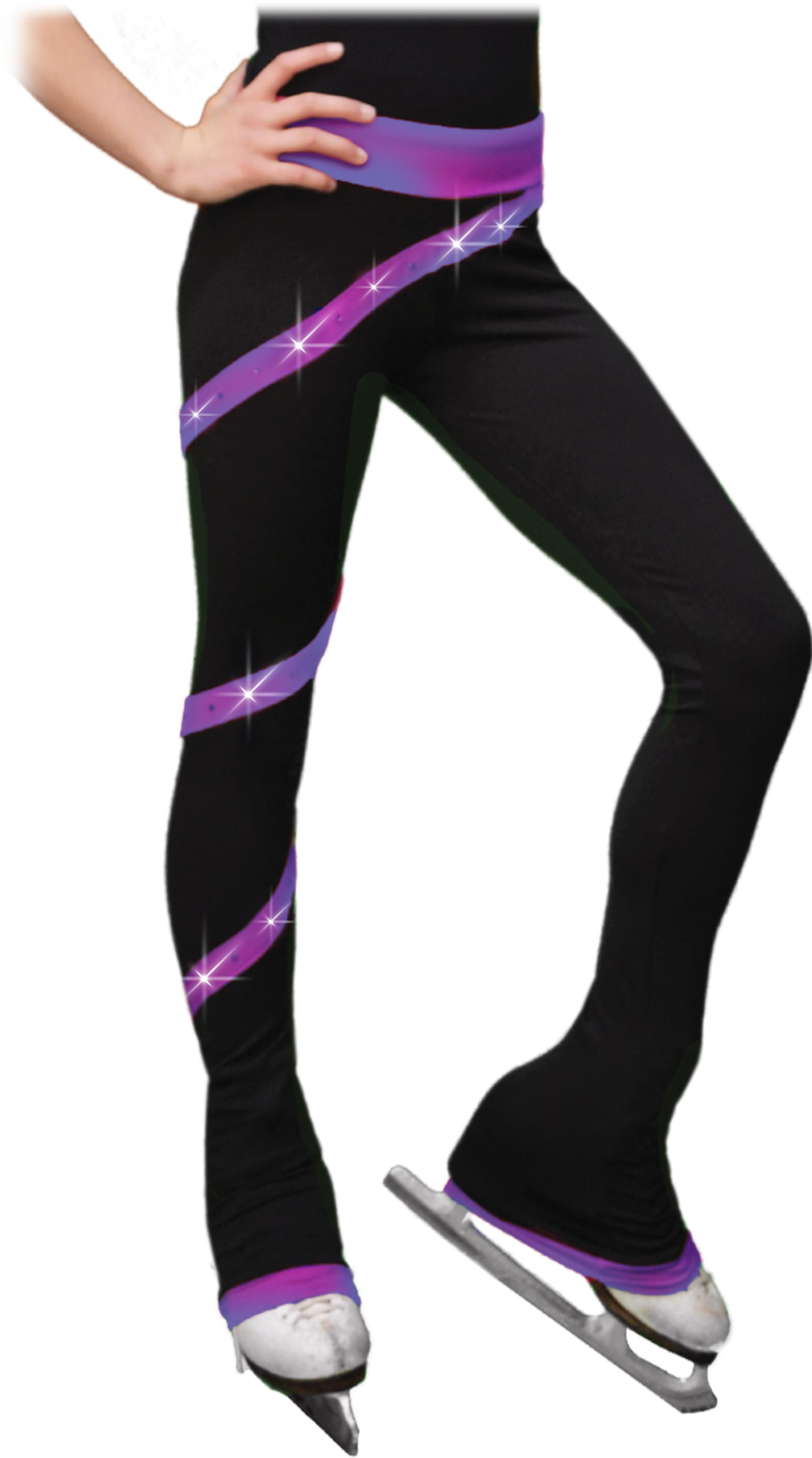 Chloe Noel PS106P Elite Polartec Spiral Fleece Figure Skating Pants