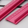 thumbnail image 3 of UNTERING Feet Professional Aluminum Alloy Straight Ruler Protective Scale Measuring Engineers, 3 of 6