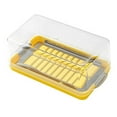 thumbnail image 1 of Butter cutting box with lid Butter slicer cutting plate Butter container Butter storage Butter bowl large, 1 of 5