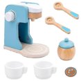 thumbnail image 1 of Kitchen Bread Maker Juicer Set For Children Simulation Play House Wooden Toy, 1 of 5