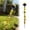 Black, variant on Fairy Wand Beaded Garden Stakes, Bee Garden Stakes Fairy Wand DIY Beaded Stakes, Garden Decor Includes Crystal Stopper Top, Bee Pendant, for Craft Supply, Outdoor Decorations, Black
