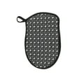 thumbnail image 1 of Silicon Print Pot Holder (Geo) (Black) - Set of 4, 1 of 1