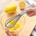thumbnail image 5 of VQPeo Silicone Whisk Kitchen Whisk Wire Whisks Beater with Stainless Steel Handle for Egg Milk Whisking Blending Beating & Stirring, 5 of 5