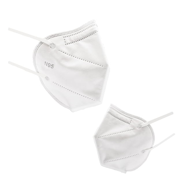 Cubrebocas N95 20 UNIDADES IDC MASK CUBREBOCAS BLANCO N 95