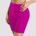 thumbnail image 2 of ZSQDM Women's Legging Women's Shorts Hot Pink Women blendingpants Polyester,Spandex M, 2 of 6
