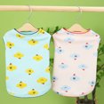 thumbnail image 2 of CSChome Gilet pour Animaux Col Rond Adorable Confortable Doux Sans Manches Impression Dessin Animé Gilet pour Chien Usage Quotidien, 2 of 7