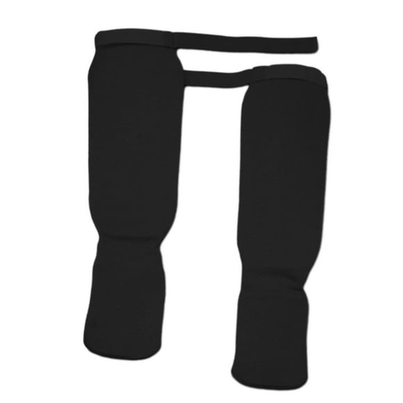 Espinilleras Perfecl Equipo de Protección para Karate MMA Sparring Boxeo T Negro M