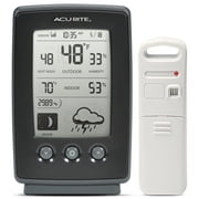 AcuRite 00829 Wireless Weather Station with Forecast, Temperature, Clock, Moon Phase