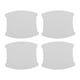 thumbnail image 1 of Protector de Rasguños para el Mango de la Puerta del Auto Unique Bargains, Película Protectora para Mango de Puerta de Auto de 84x94mm Tono Plateado Mate, 4 Pzs, 1 of 1