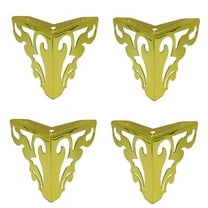 4Pcs/Set Metal Furniture Legs for Sofa Chair Table DIY Parts, Gold