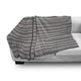 thumbnail image 3 of 1970s Soft Flannel Fleece Blanket, Composition with Teardrop Shapes Curved Line Art Inspired Traditional Geometric Motif, Cozy Plush for Indoor and Outdoor Use, 50" x 60", Multicolor, by Ambesonne, 3 of 6