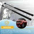thumbnail image 4 of Front Hood Damper Shocks Props LH & RH for Maxima 3.5L 2016-2019 Nissan, 4 of 6