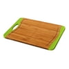 Mainstays Bamboo Non-Slip Green Cutting Board