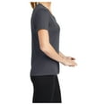 thumbnail image 4 of Yellow Rooster Women's PosiCharge Competitor V-Neck Tee Iron Grey 3XL, 4 of 7