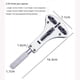 thumbnail image 3 of Kit de herramientas de reparación de acero para abrir la tapa trasera del reloj de cintura profesional L con estuche, 3 of 5