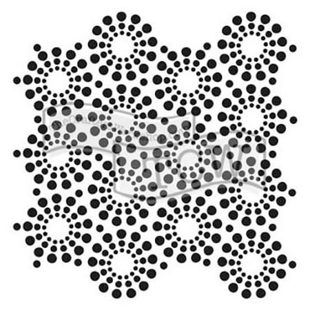 UPC: 0842254027576 | The Crafter s Workshop Stencil  6  x 6   Circle of Jewels