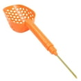 thumbnail image 4 of 14" Orange Plastic Metal Detector Sand Scoop for Gold Prospecting w/ Brass Probe, 4 of 5